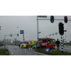 Automobilist bekneld bij ongeluk (Zwaagdijk-Oost)