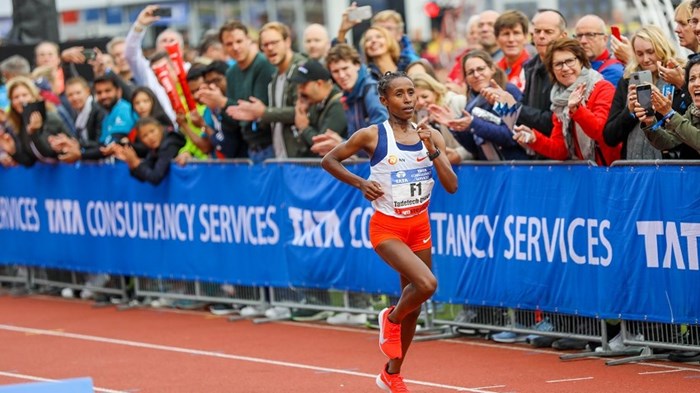 Tadelech Bekele wint TCS Amsterdam Marathon 2018