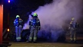 Auto in brand in Enkhuizen 4