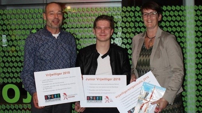 Winnaars Hoornse Vrijwilligersprijs 2018