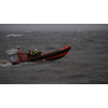 Stormoefening reddingboot Wijdenes tijdens Ciara