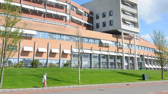 Dijklander ziekenhuis Hoorn (met Westfries Gasthuis nog als naam op gevel)