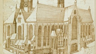 Reconstructie van de Grote Kerk in 1648