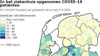Coronabesmettingen NL per 7 april 2020