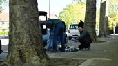 Politie-onderzoek in woning Hoorn 1