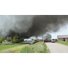 Brand in schuur aan Spijkerboor in Oostwoud