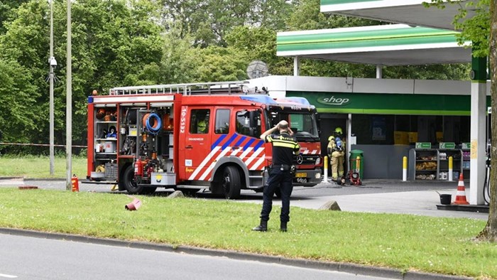 Brandstichting bij tankstation in Hoorn 2