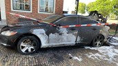 Auto uitgebrand in Enkhuizen