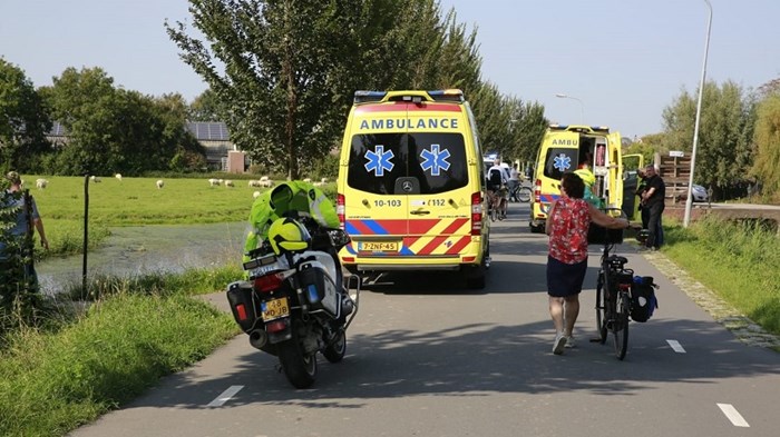 Fietser overleden na aanrijding in Hoogwoud