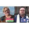 Ingrid Tillema (GL) en Guido Breuker (HOP) in Radio Actueel op HoornRadio