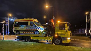 Ongeval met ambulance op het Keern in Hoorn 2