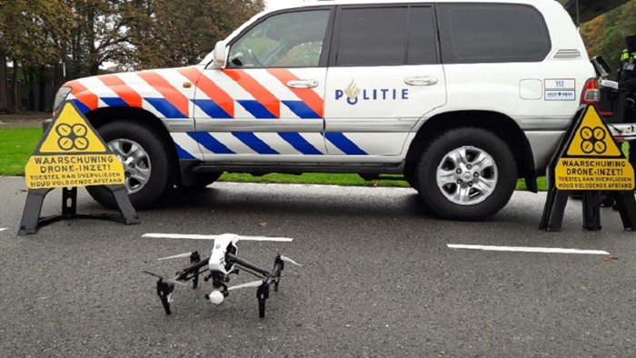 Drone in gebruik bij politie