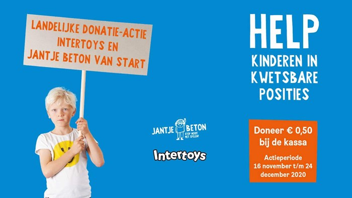 Jantje Beton donatie-actie