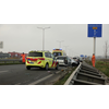 Ongeval tussen auto en vrachtwagen op Westfrisiaweg