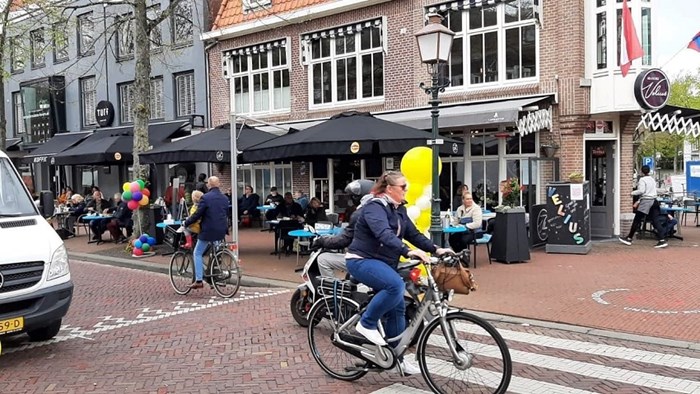 Markt in Hoorn zaterdag 1 mei E