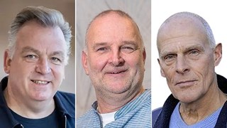 Arnold Wegner, Roy Drommel, Ron Rote