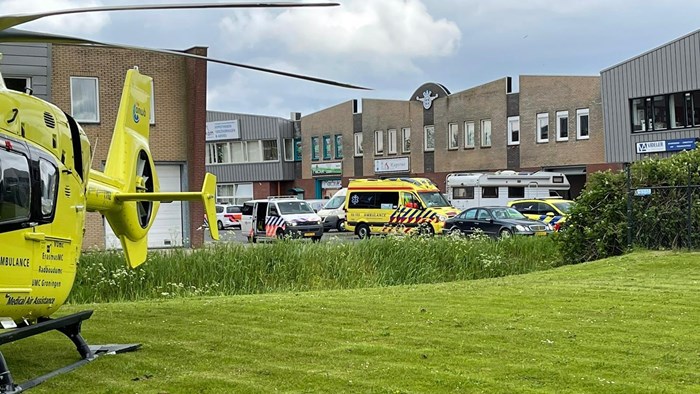 Traumahelikopter in Enkhuizen