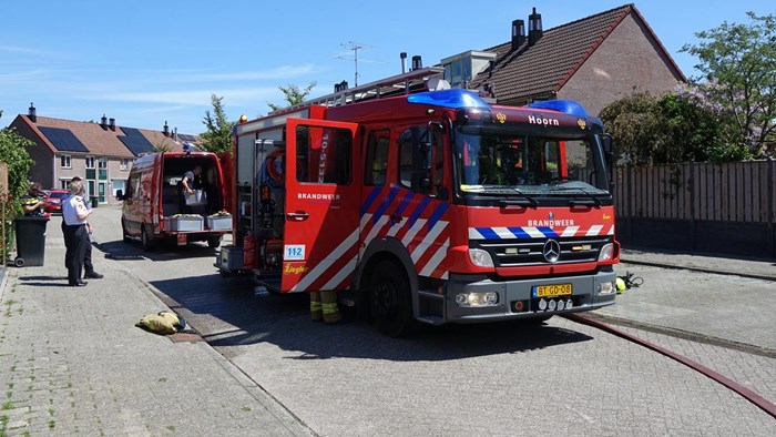 Brand aan de Nachtegaal in Hoorn1