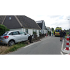 Auto tegen huis in Berkhout