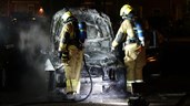 Auto in brand in Bovenkarspel