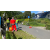 Twee fietsers botsen op elkaar in Blokker