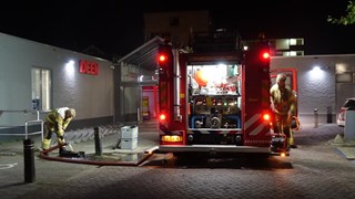 Brand bij slagerij in Enkhuizen1