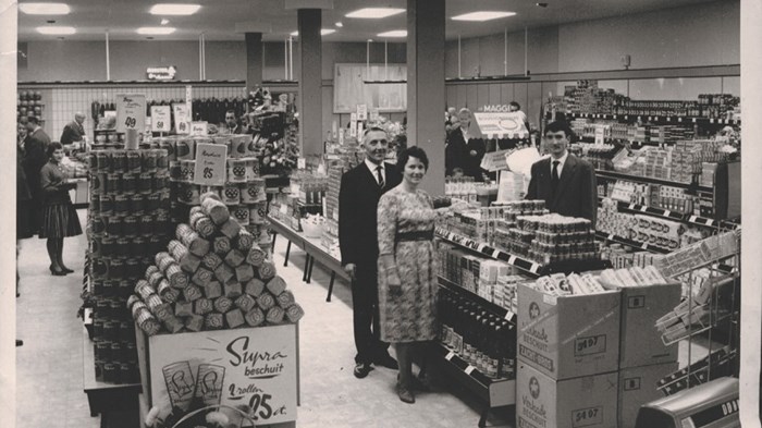 DEEN - Cor, Corrie en Koos Deen in  1959