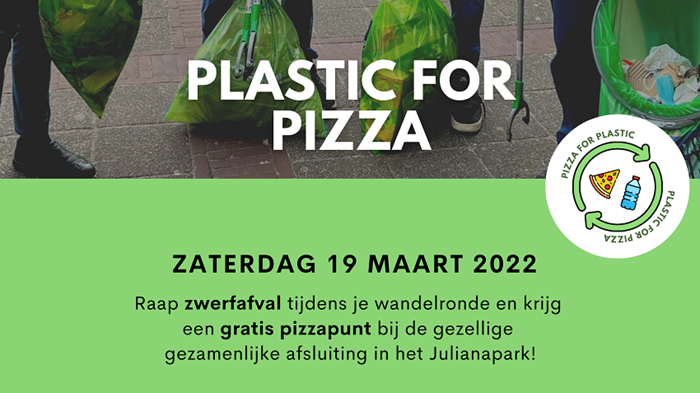 Plastic voor pizza