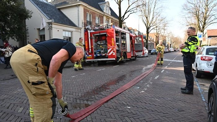 Brandmelding bij verpleeghuis in Hoorn