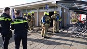 Brand in openbaar toilet in NS Station Bovenkarspel