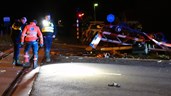 Automobilist crasht op Provinciale weg in Hoorn2