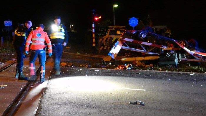 Automobilist crasht op Provinciale weg in Hoorn2