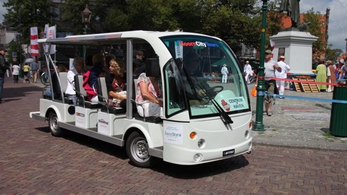 De door City Tours gebruikte busjes
