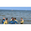 Uitgebreide zoekactie naar vermiste zwemmer bij strand Enkhuizen
