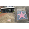 Hollywood Walk of Fame ster op schoolplein Copernicus SG in Hoorn