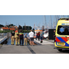 Man gewond in haven Enkhuizen