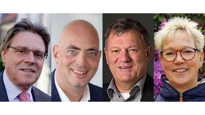 Roger Tonnaer, Jeroen van der Veer, Bert van Dijkhuizen, Annette Koelman