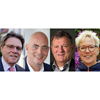 Gasten bij Radio Actueel: Roger Tonnaer (FT), Jeroen van der Veer (SH), Bert van Dijkhuizen en Annette Koelman (Alzheimer Café)  
