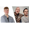 Gasten bij Radio Actueel: ondernemers Rick en Fabian Visser en raadslid Rob Brandhoff (CDA)