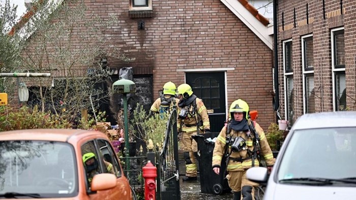 Kliko in brand tegen woning in Hoorn