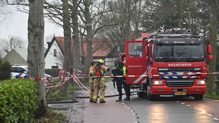 Ravage na de brand in Schellinkhout_1
