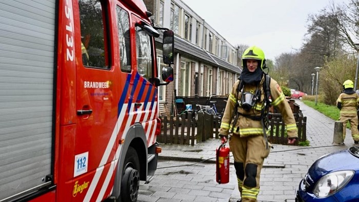 Korte brand in keuken van woning in Hoorn