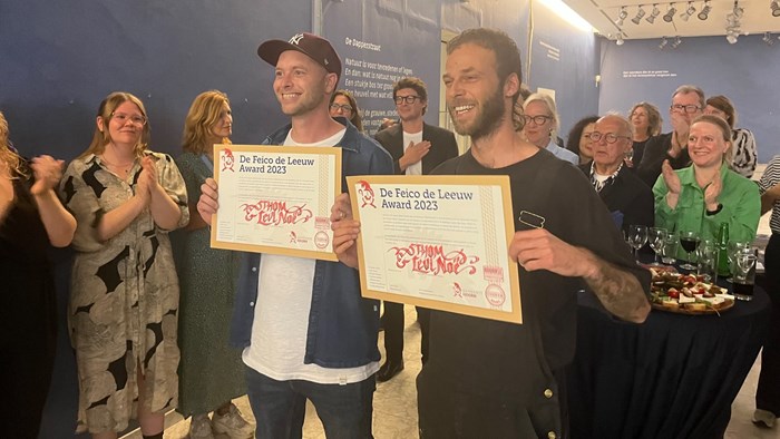 Levi Noe en Sthom winnen Feico de Leeuw-Award