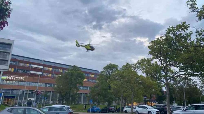 Traumahelikopter opgeroepen