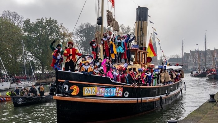 Sinterklaas boot 2022 = Foto Benno Ellerbroek