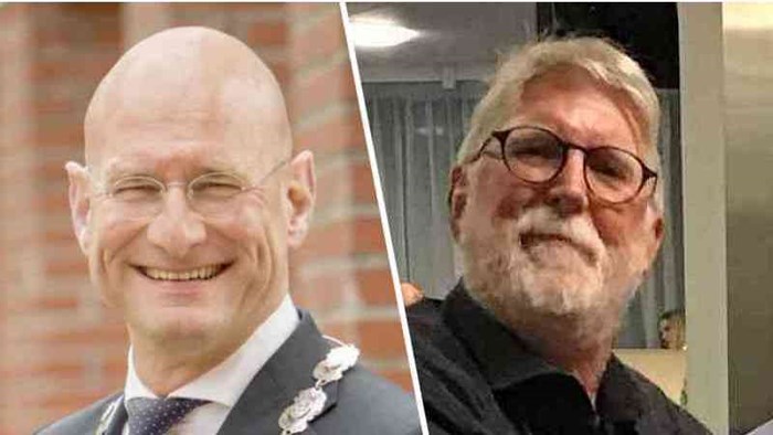 Burgemeester Nieuwenburg en Peter Ursem
