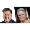 Gasten in Radio Actueel: Ellen van der Knaap (raadslid HvH) en René Assendelft (wethouder) 