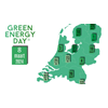 In Noord-Holland is Green Energy Day op 3 maart 2024: de dag dat de duurzame energie ‘op’ is